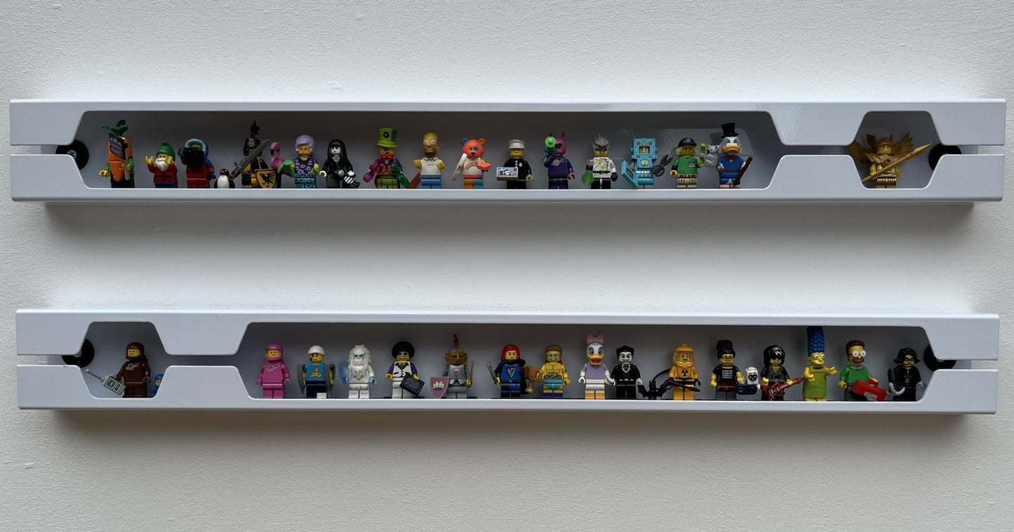 MBA Minifig Display Shelf (White)