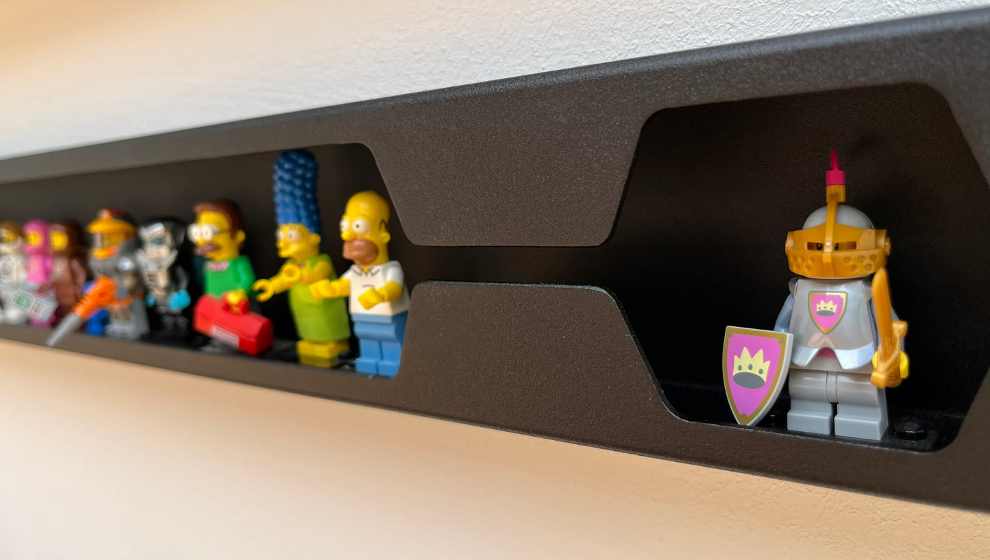 MBA Minifig Display Shelf (Black)