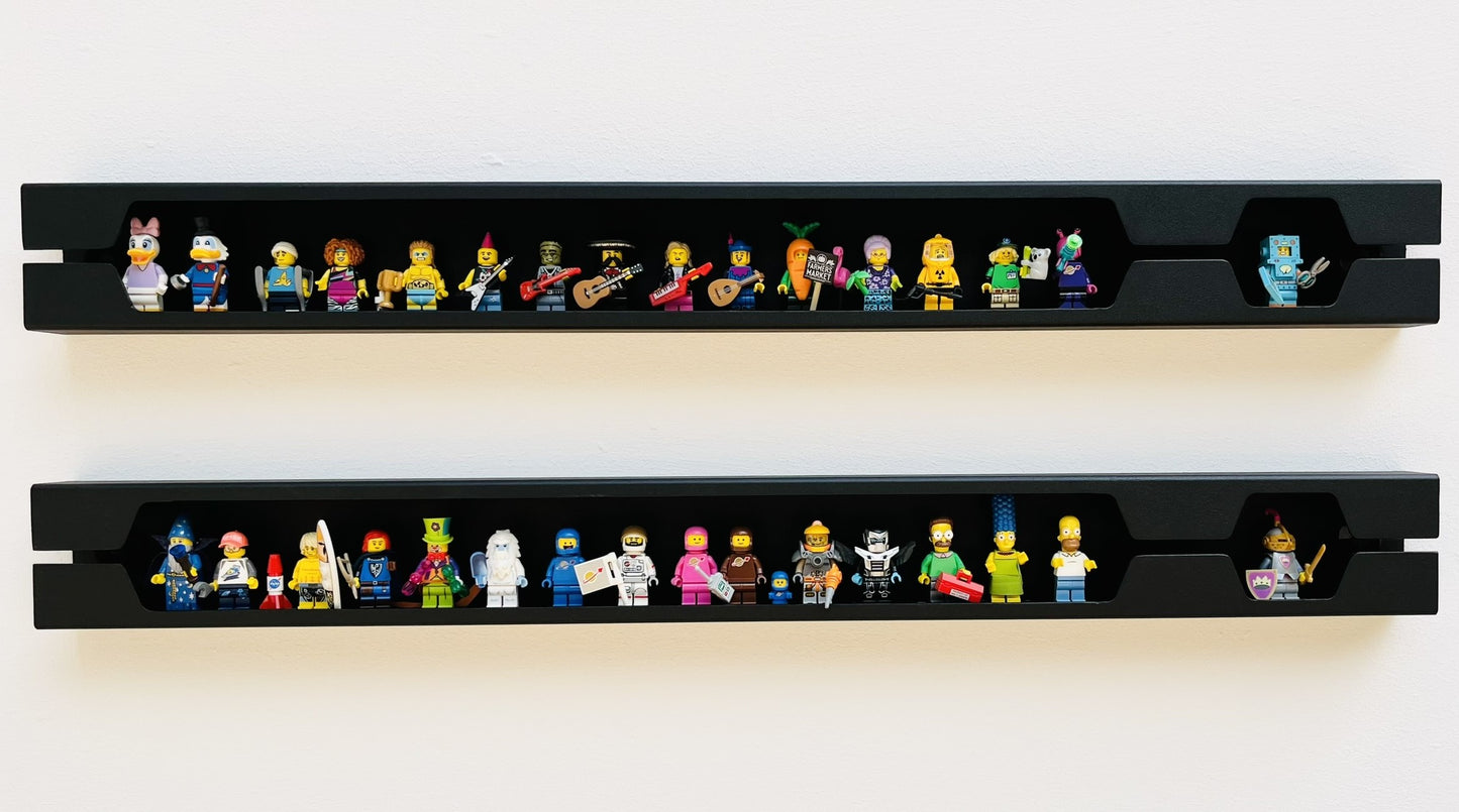 MBA Minifig Display Shelf (Black)