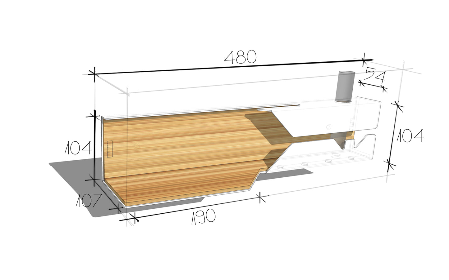 MBA Hello! Shelf Original (Black)