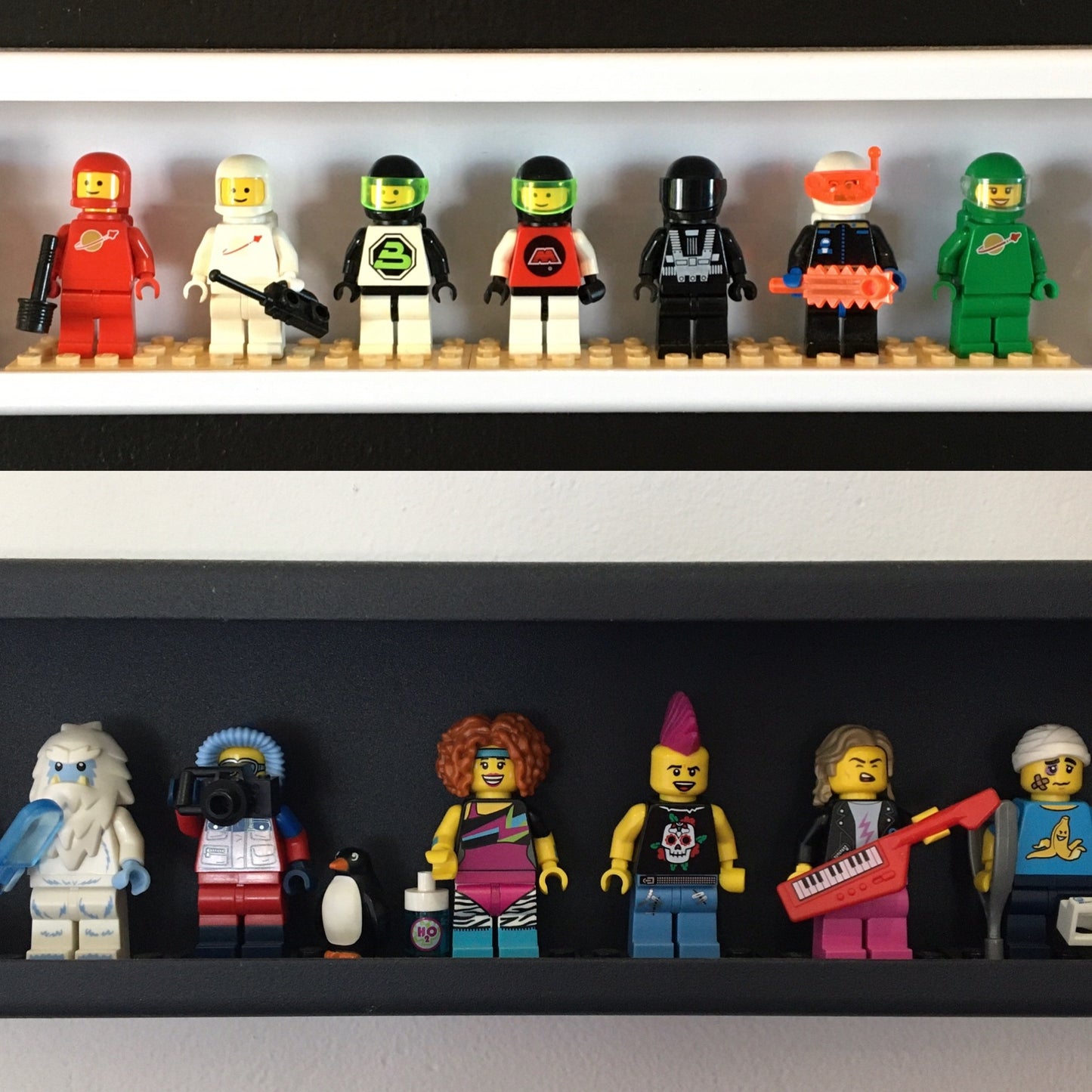 MBA Minifig Display Shelf (Black)